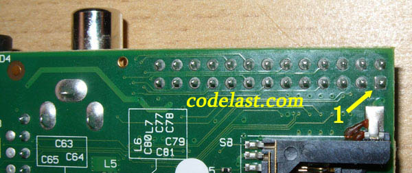 Raspberry Pi GPIO reverse side circuit board
