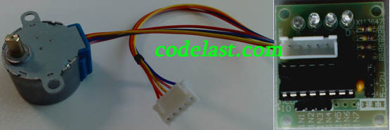 stepper motor and it's driver board