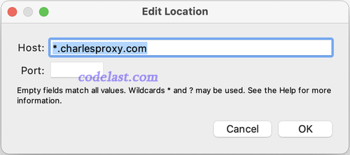 charles proxy ssl proxy settings